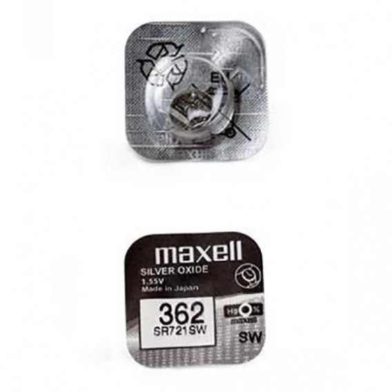 Батарейка Maxell 362 (SR721SW) BL 1/10/100