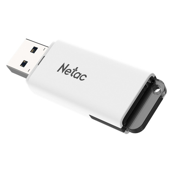 Флэш-диск Netac 32GB USB 3.0 U185 белый с LED-индикатором