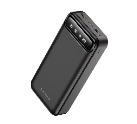 Внешний аккумулятор 20000mAh Borofone BJ14A (in - T,M/out - 2U) дисплей,черный