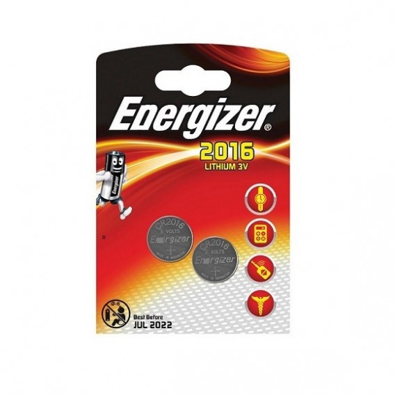 Батарейка Energizer CR 2016 BL 2/20/280