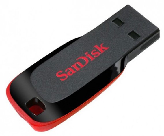 Флэш-диск SanDisk 128GB USB 3.2 CZ96 Ultra Eco морская волна