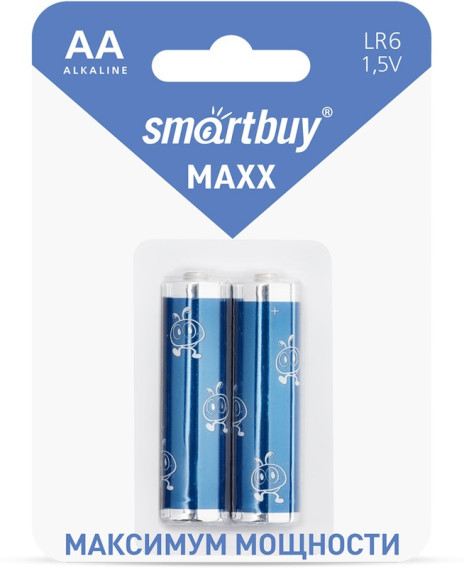 Батарейка SmartBuy LR6 MAXX BL 2/24/240