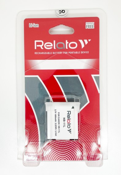 Аккумулятор в/к. Relato NB-11L (600mAh 3,7v) Li-ion для Canon