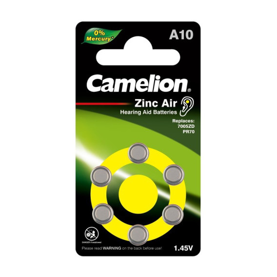 Батарейка Camelion ZA10 BL6/60