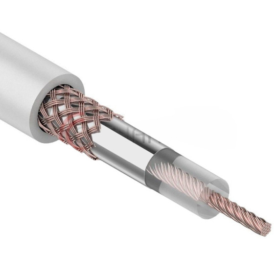 Кабель коаксиальный 75Ом RG-6 1.02(жила)/64 *0.12(оплетка) CCS/AL 100 метров