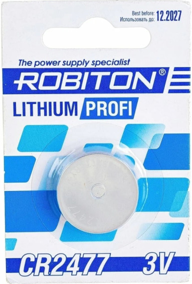 Батарейка Robiton CR 2477 BL 1/40