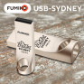 Флэш-диск Fumiko 8GB USB 2.0 Sydney металл, серебро