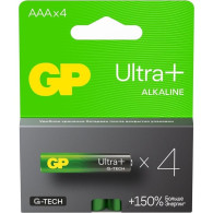 Батарейка GP LR03 ULTRA PLUS G-TECH BL 4/40/320