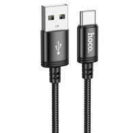 Кабель USB- Type-C Hoco X89 1м 3А ткань