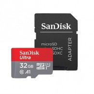 Карта памяти microSDHC SanDisk 32Gb Class 10 UHS-1 Ultra 100MB/s с адап