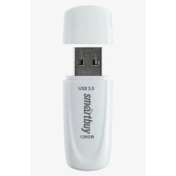 Флэш-диск SmartBuy 128GB USB 2.0 Scout белый