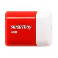 Флэш-диск SmartBuy 4GB USB 2.0 LARA красный