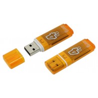 Флэш-диск SmartBuy 4GB USB 2.0 Glossy оранж