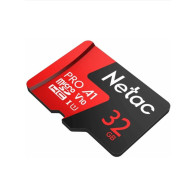 Карта памяти microSDHC Netac 32Gb Extreme Pro UHS-1 A1 V10 (100MB/s)б/адап