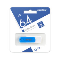 Флэш-диск SmartBuy 64GB USB 3.0/3.1 Diamond синий
