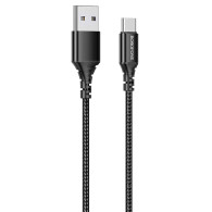 Кабель USB- Type-C Borofone BX54 1м 2,4А ткань