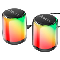 Колонки Hoco 2.0 Colorful BT 2in1, 10Вт, USB и 3,5джек , подсвет. 12цв., BS56